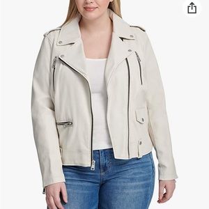 NWT Levi's Women's Faux Leather Contemporary Motorcycle Jacket (Small)